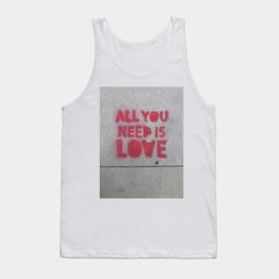 ALL YOU NEED IS LOVE Tank Top